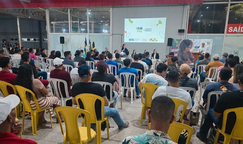 Sesi-RO inicia aulas do programa Seja Pro+