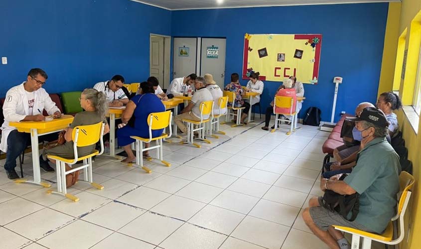 Centro de Convivência em Porto Velho recebe atendimento de saúde