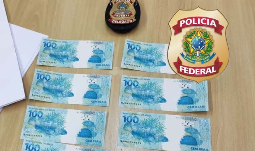 Polícia Federal reprime crime de moeda falsa em Rondônia