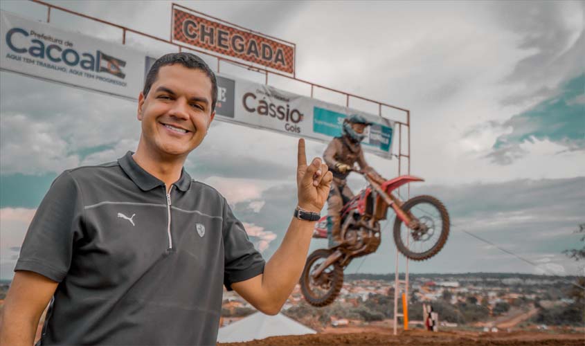 Abertura do Motocross é um sucesso e pilotos locais se destacam na competição