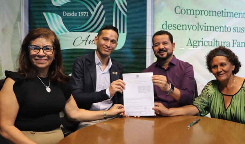 Acordo firmado pelo governo de RO facilita acesso de agricultores familiares a benefícios de previdência social