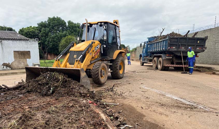 Cidade Limpa reforça limpeza no bairro Nacional