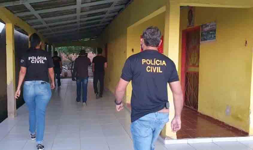 Polícia Civil cumpre mandado de busca e apreensão em sede da LCP