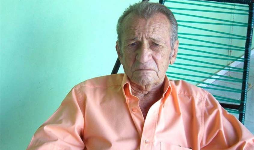 Primeiro prefeito de Vilhena passa mal vendo jogo do Brasil pela TV e morre aos 91 anos 