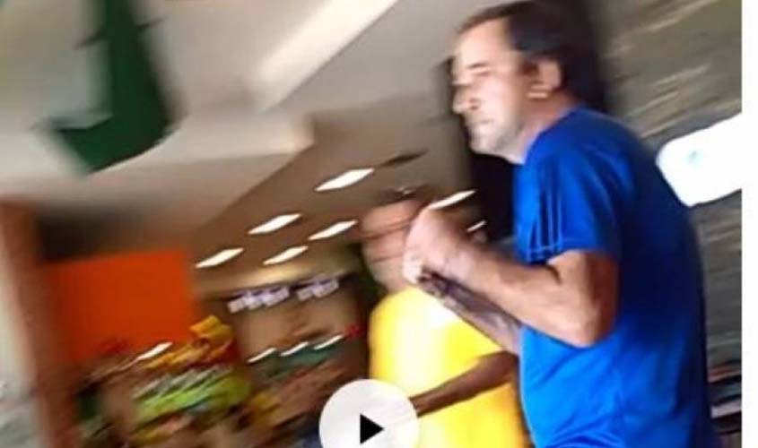 Ex-secretário de Esportes de Vilhena é filmado brigando em shopping e imagens viralizam no WhatsApp