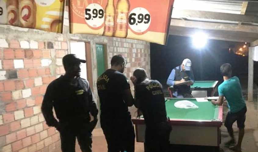 Polícia Civil intensifica fiscalização de estabelecimentos comerciais em Costa Marques