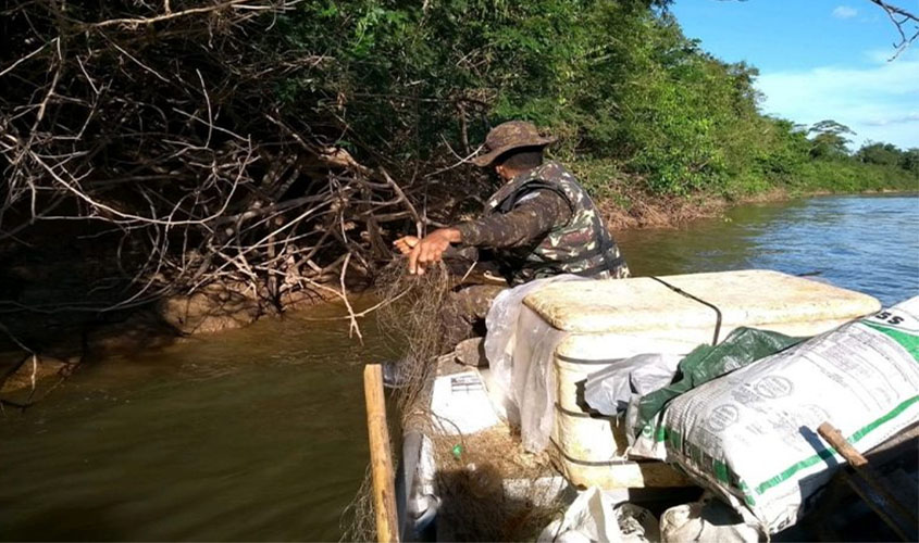 Operação Iara combate a pesca predatória na região de Cacoal