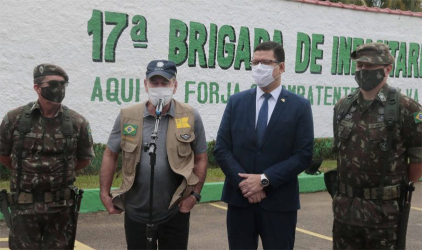 Ministro da Defesa destaca integração dos órgãos estaduais e federais em Rondônia