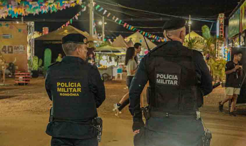 Fiscalização e garantia da ordem pública foram mantidas pelas forças de segurança durante o Arraial Flor do Maracujá, em Porto Velho