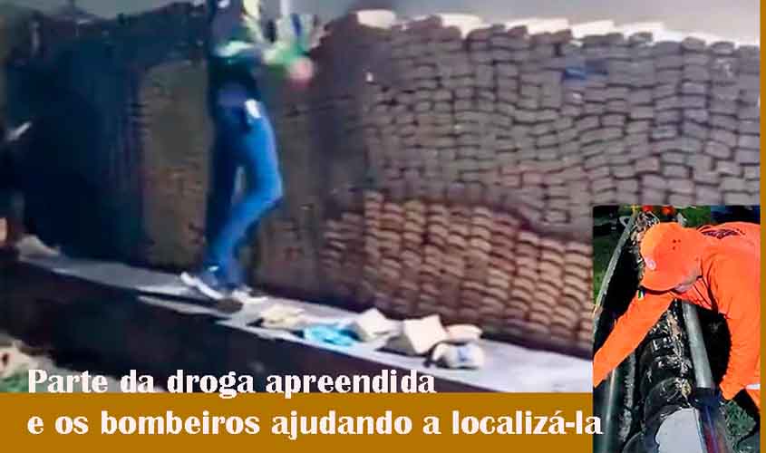 PM COMANDA AÇÃO QUE APREENDEU DROGA AVALIADA EM MAIS DE 30 MILHÕES DE REAIS