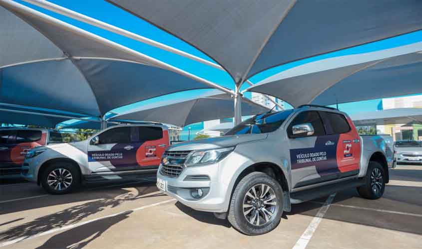 Defesa Civil de Porto Velho recebe quatro caminhonetes doadas pelo Tribunal de Contas