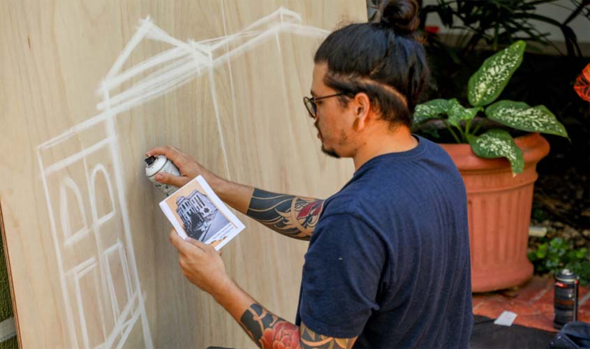 Sarau no Quintal marca o último dia do Evento Cultural, na Casa da Cultura Ivan Marrocos