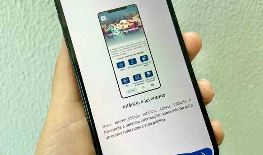 Atualização no app do TJRO: conheça nova funcionalidade na área de 'Infância e Juventude'