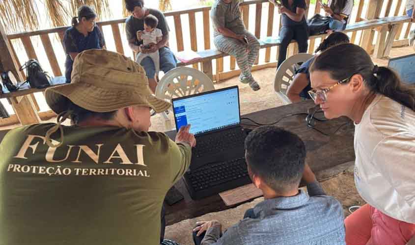 Funai e INSS levam atendimentos a indígenas em RO