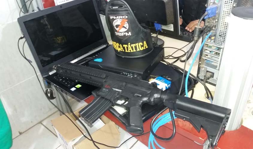 Dupla  é presa em Porto Velho com arma de airsoft