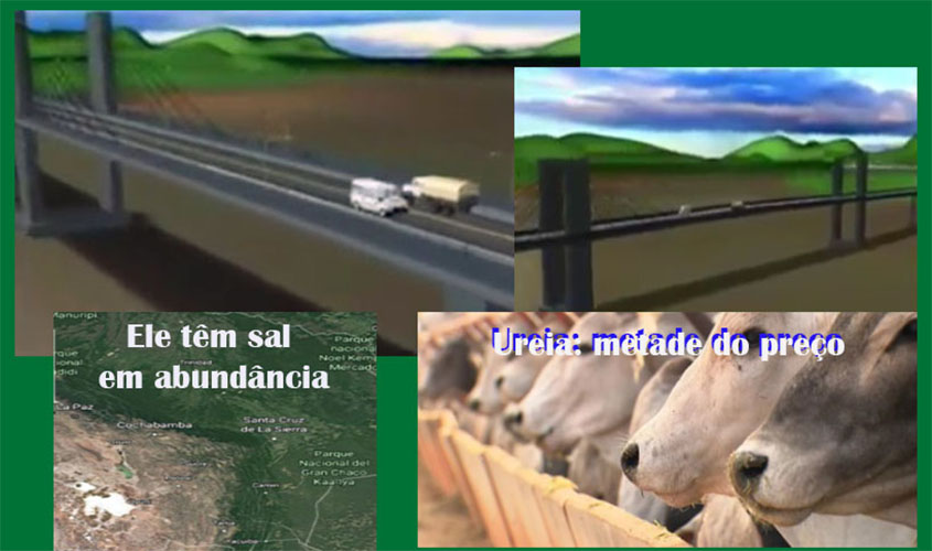 O ideal seria construir duas pontes: uma em Guajará Mirim e outra em Costa Marques. Será sonhar demais?