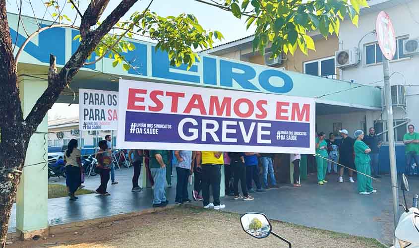 Greve geral da saúde tem início em Rondônia