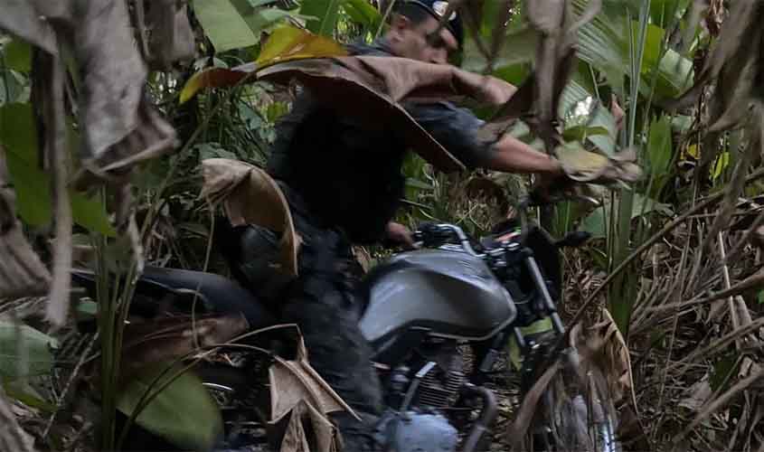 Batalhão de Choque recupera motocicleta furtada em Porto Velho