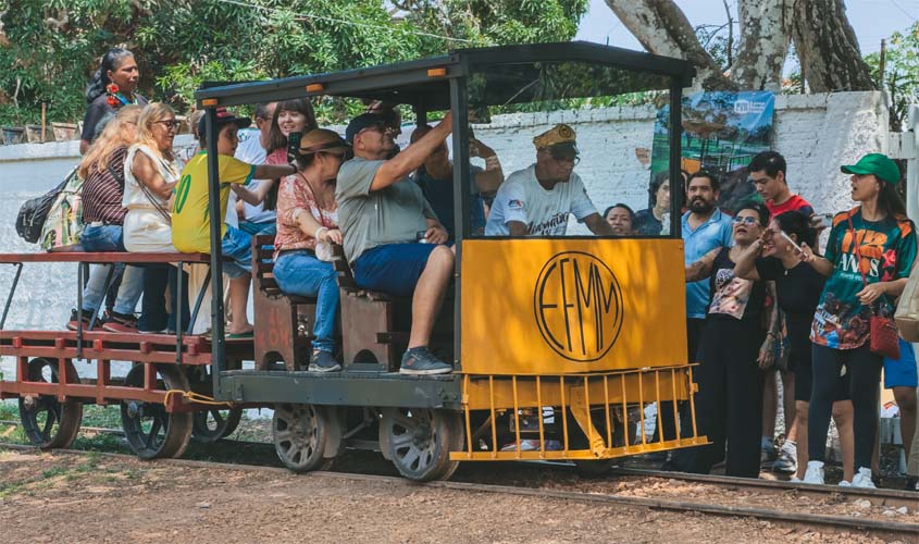 Kalamazoo volta aos trilhos e revive memórias de Porto Velho