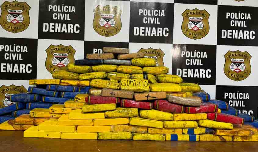 Denarc Prende Quatro Suspeitos e Apreende 144 Kg de Cocaína em Caminhão que Saiu de Guajará-Mirim