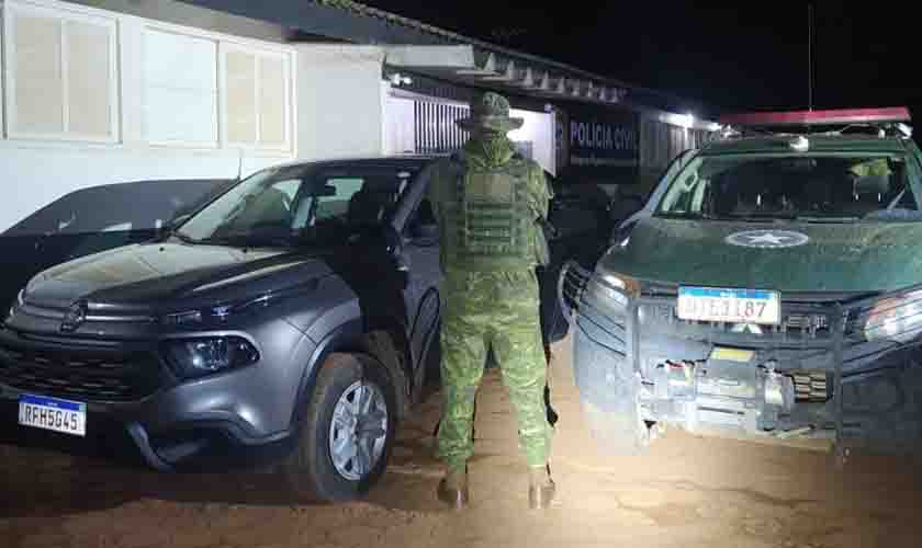 Ações integradas das Forças de Segurança Pública na Fronteira recuperam dois veículo