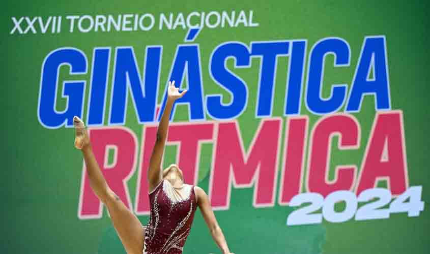 Ginasta rondoniense Nágela Rodrigues brilha no Torneio Nacional