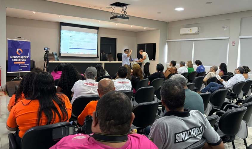 SINTERO participa de oficina do MTE sobre Registro Sindical