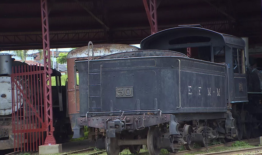 Peças de locomotiva da EFMM são roubadas em Porto Velho