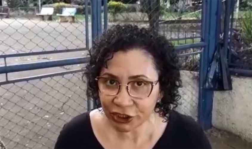 ASSISTA: em vídeo, suposta delegada esculhamba professora de Rondônia nomeada secretária de Educação em Goiás