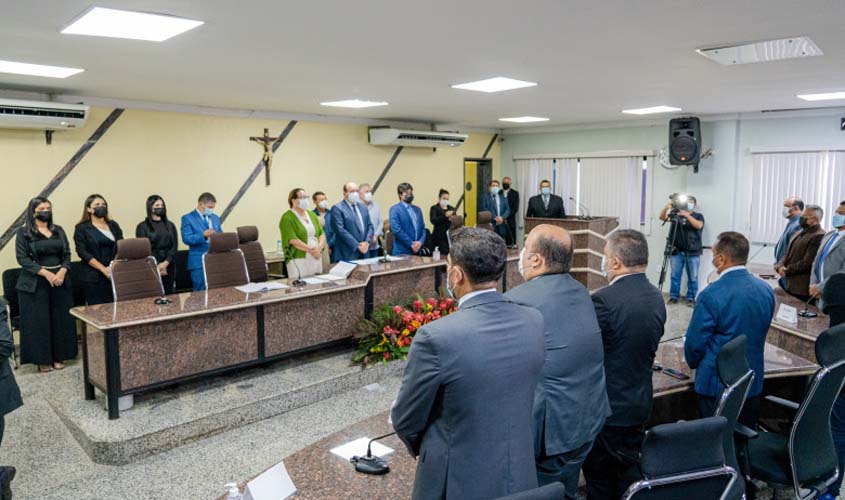 Prefeitura prestigia nova Mesa Diretora da Câmara Municipal de Porto Velho