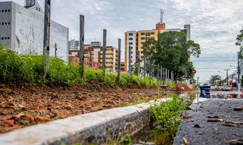 Calçadas do centro histórico de Porto Velho passam por restauração