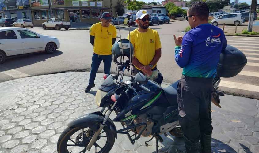Campanhas educativas do Detran Rondônia em fevereiro envolvem motociclistas