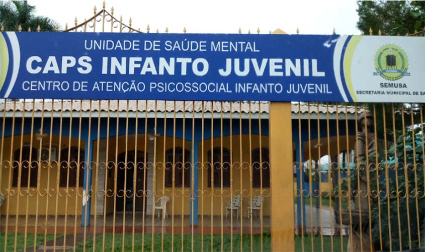 CAPS infantojuvenil não atenderá neste dia 6, a partir das 14 horas