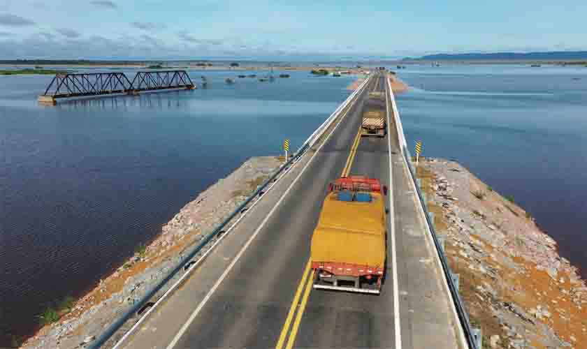 Jirau Energia entrega obra do alteamento da BR-364 que interliga Rondônia ao Acre