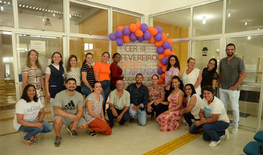 CER-III realiza palestra de encerramento do Fevereiro Roxo e Laranja