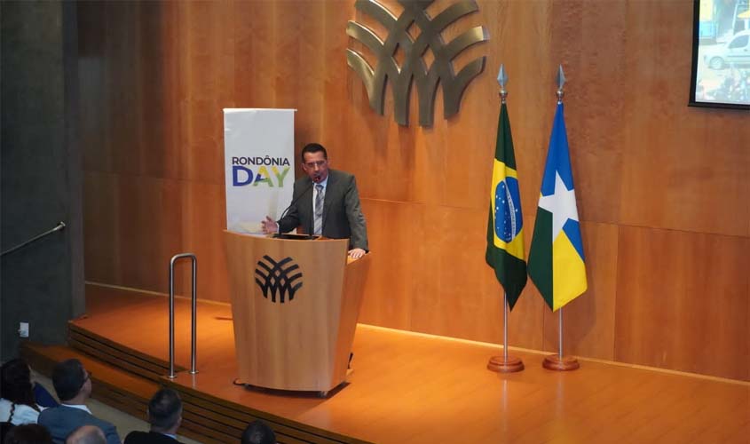 O Presidente da Comissão Nacional de Aquicultura da CNA, Francisco Hidalgo Farina, participou da abertura oficial do 'Rondônia Day - Brasília'