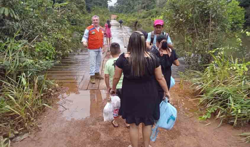 Defesa Civil realiza monitoramento e prevenção no Rio das Garças  