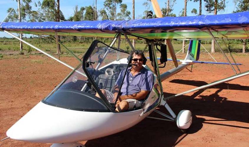 Morre na capital piloto que teve braço decepado em queda de ultraleve no interior de Rondônia 
