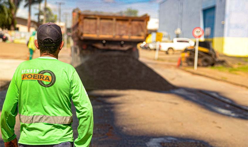 Prefeitura segue com operação tapa-buracos