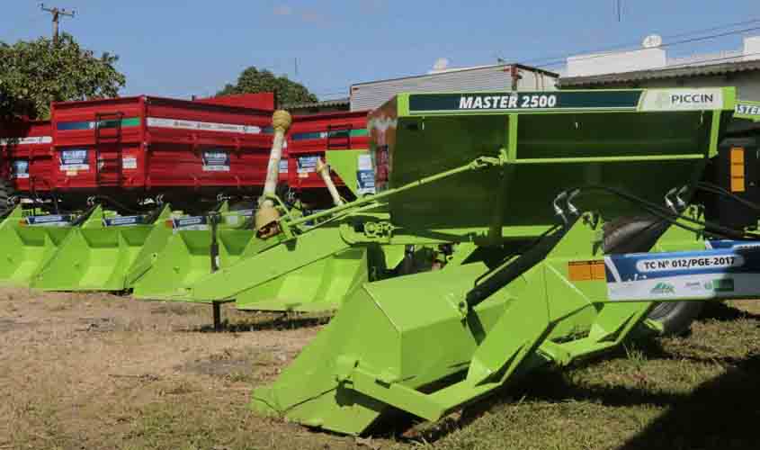 Seagri vai entregar mais de 20 maquinários agrícolas para o fortalecimento da agricultura na região
