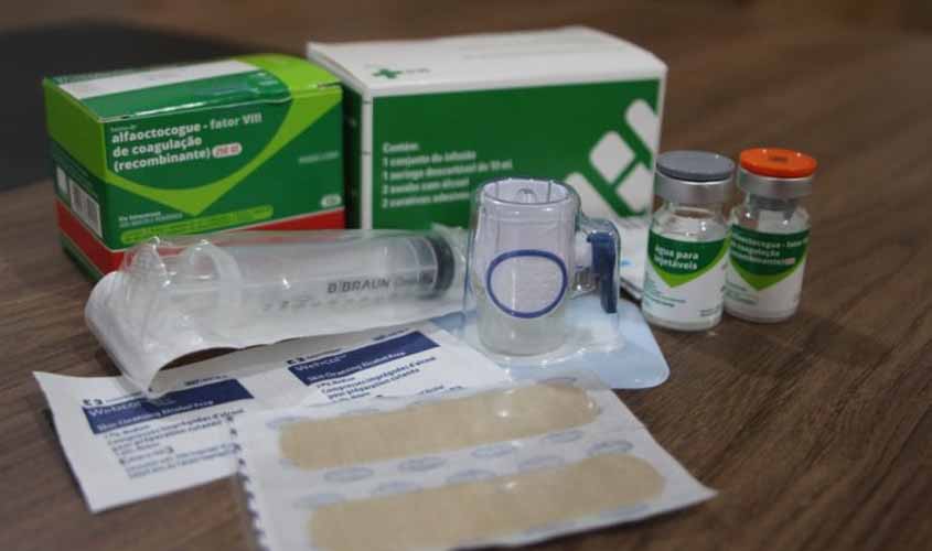 Fhemeron garante mais conforto aos pacientes hemofílicos atendidos na unidade ao entregar medicamentos em domicílio