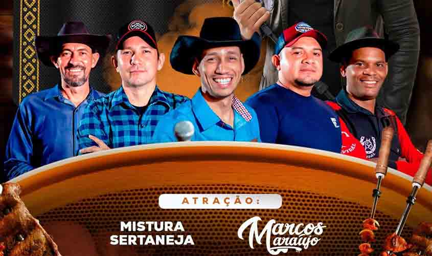 Hoje tem Mistura Sertaneja e Marcos Araújo no Mercado Cultural 