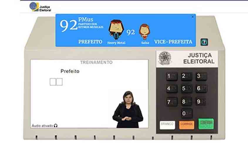 Eleições 2024: simulador explica como votar no dia do pleito