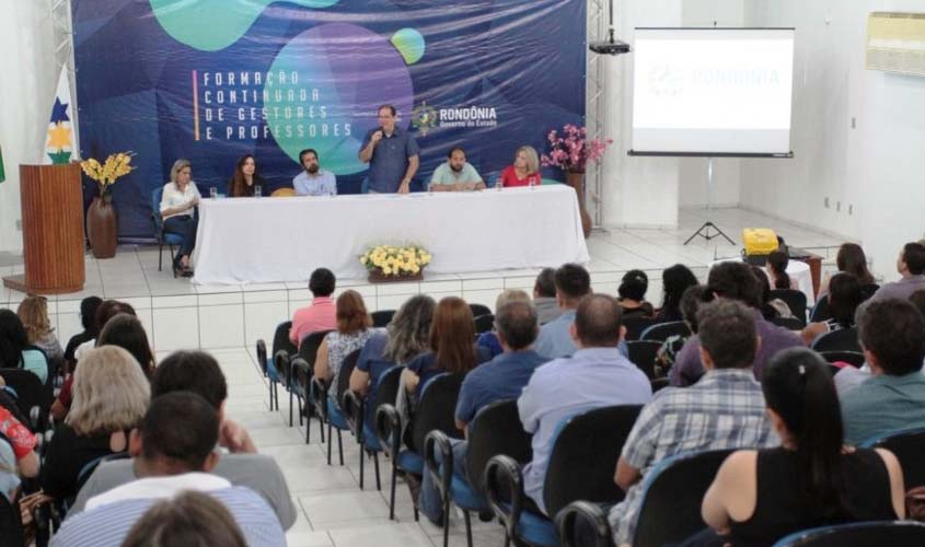 Seduc abre nova fase do curso de Formação Continuada a gestores escolares com meta de melhorar o Ideb