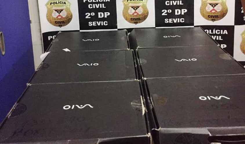 Polícia recupera mais de R$18 mil em objetos roubados de escola da Capital