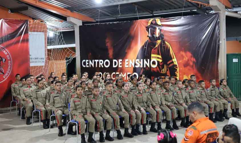 Aula inaugural do programa Bombeiro Mirim reforça compromisso com formação cidadã