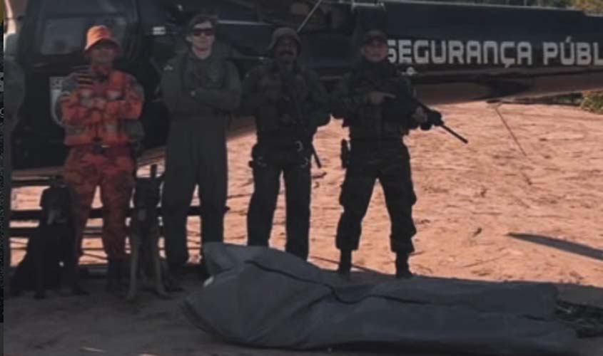Forças de segurança localizam corpo de homem desaparecido 