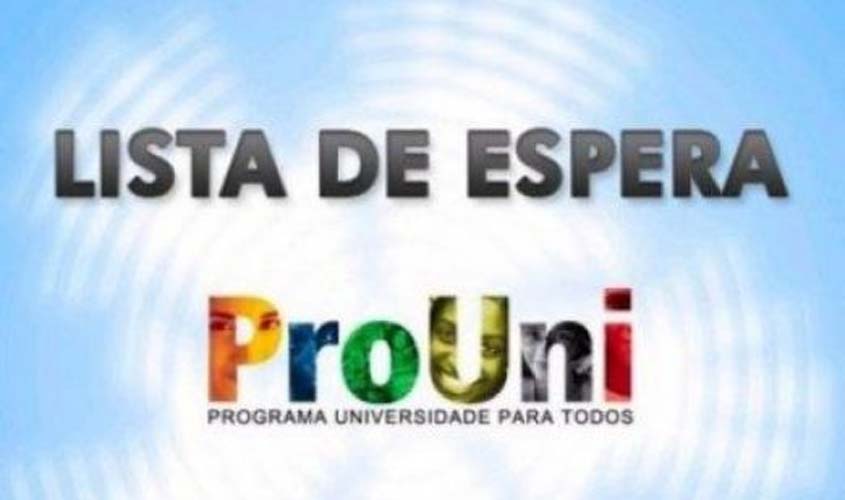 ProUni divulga resultado da lista de espera