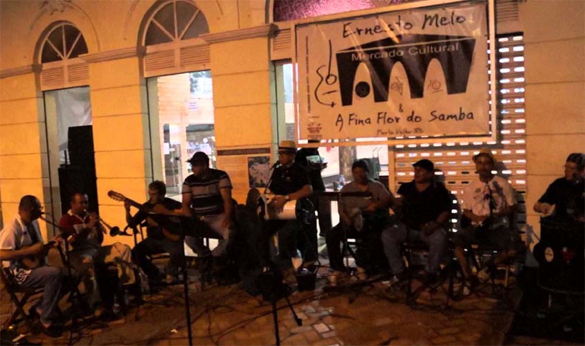 Ernesto Melo e a Fina Flor do Samba nesta sexta, no Mercado Cultural