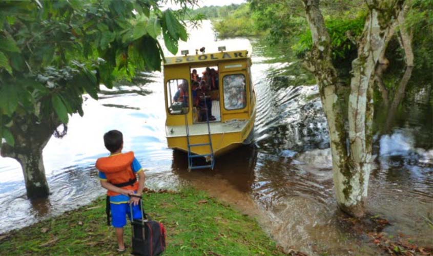 Nota sobre paralisação do transporte escolar fluvial